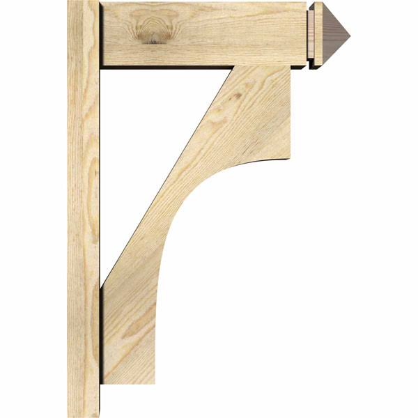 6 in. x 26 in. x 18 in. Douglas Fir Outlooker C4028