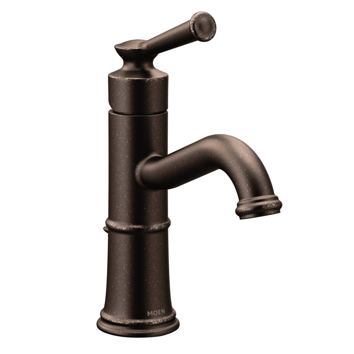 Single Hole Bathroom Faucet with Drain Assembly, Oil Rubbed Bronze A195