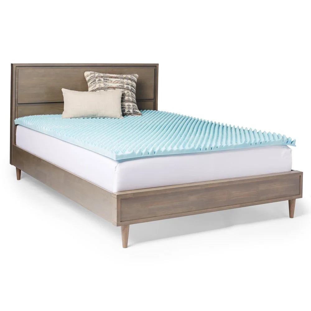 Gel Memory Foam Mattress Topper Queen P959201
