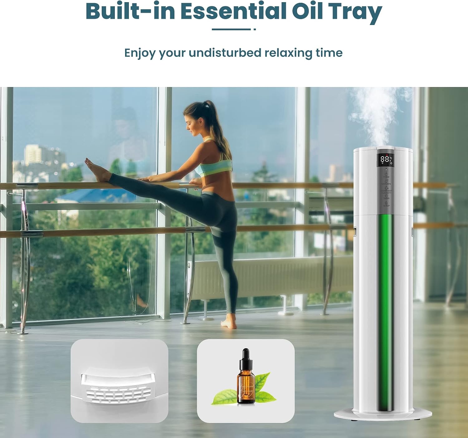 Large Smart Humidifier with Light Function V746