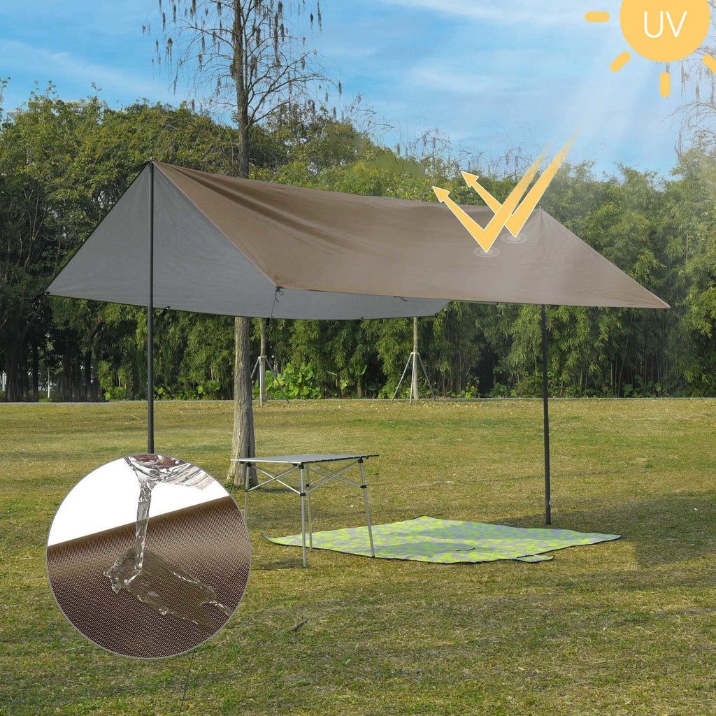 UV Protected Waterproof Camping Tent Tarp S65129