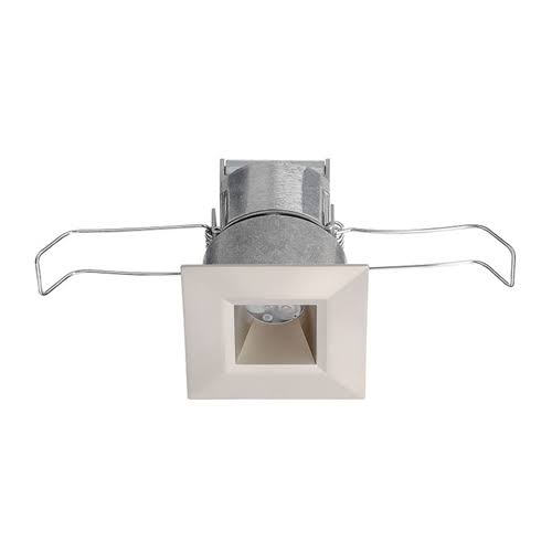Mini LED Square Downlight Wet Location 3500K Flood Beam Spread, Satin Nickel V2121