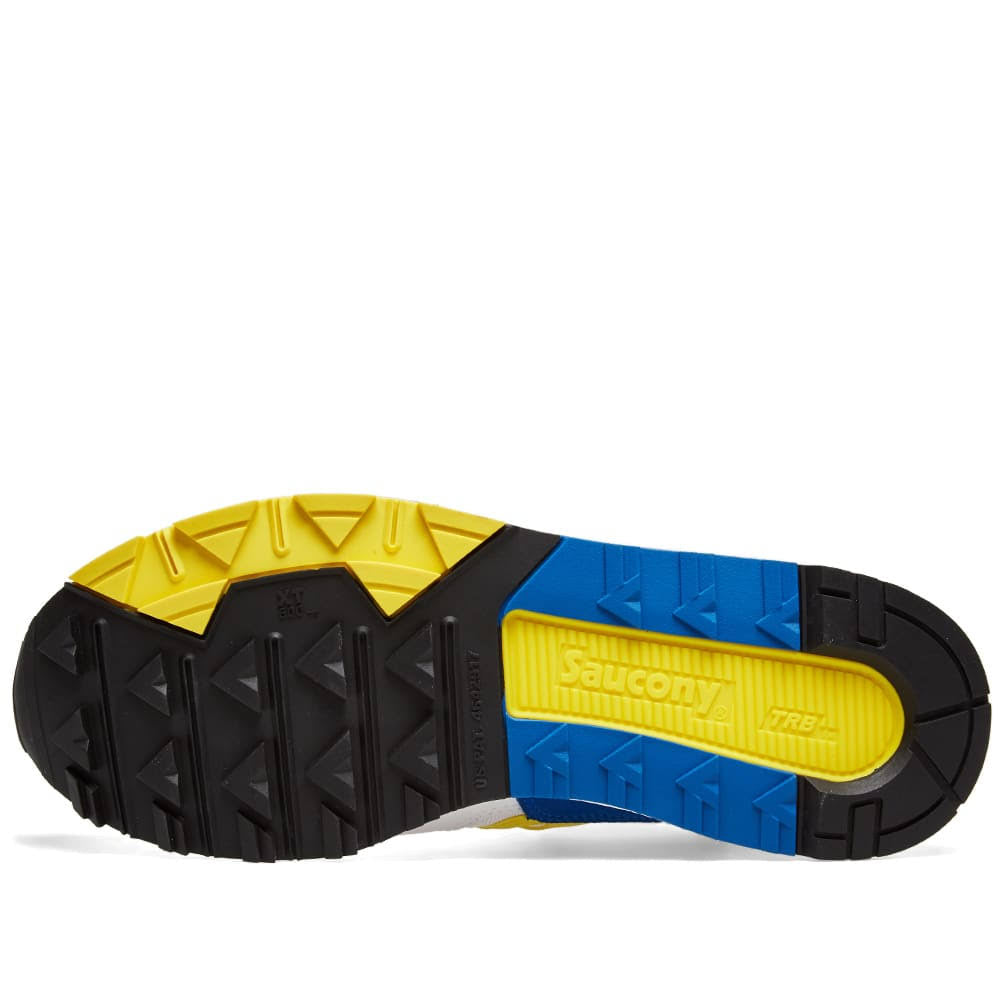 White, Yellow & Blue Saucony Shoes U782