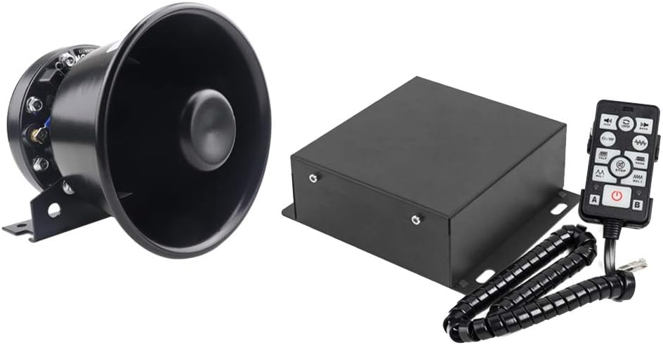 DC12V 100W Multi-Tones Wired Control with Mic Loudspeaker Emergency Electronic PA System K232715