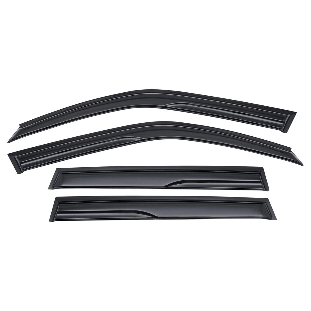 4x Window Guards Rain Guards Sunshade E4469