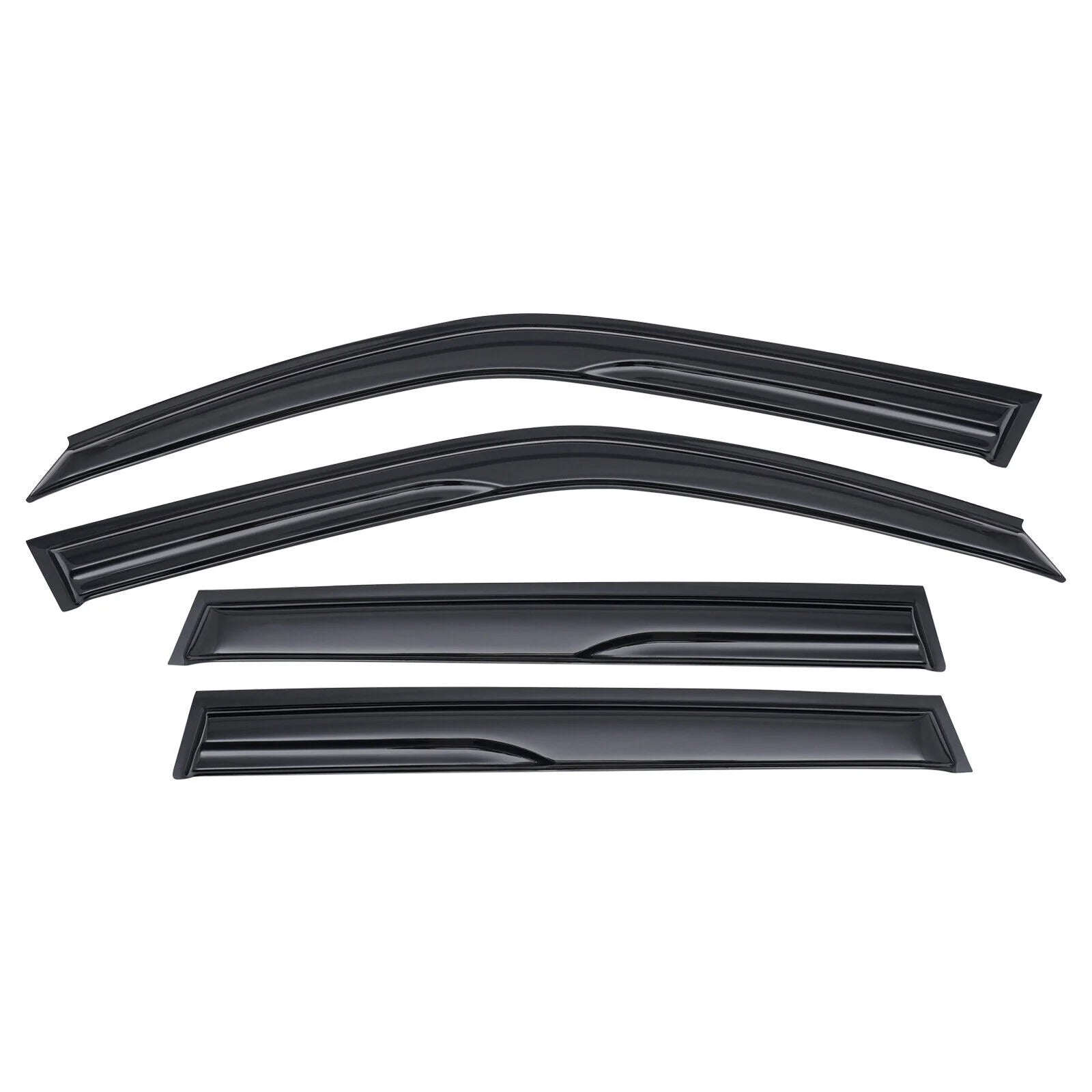 4x Window Guards Rain Guards Sunshade E4469