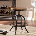Adjustable Industrial-style Stool O3670