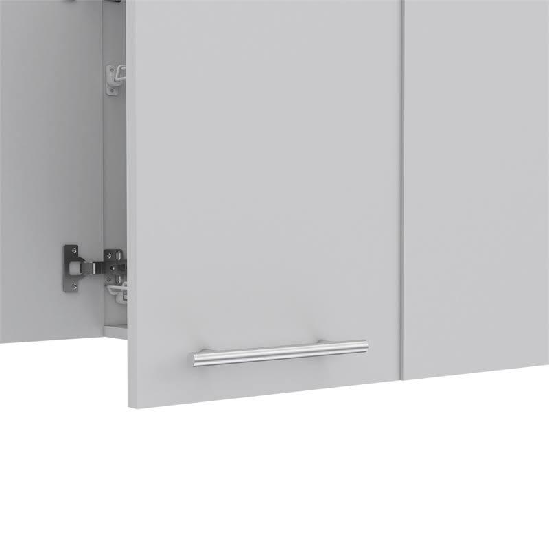 White Four-Door Wall Cabinet O1382