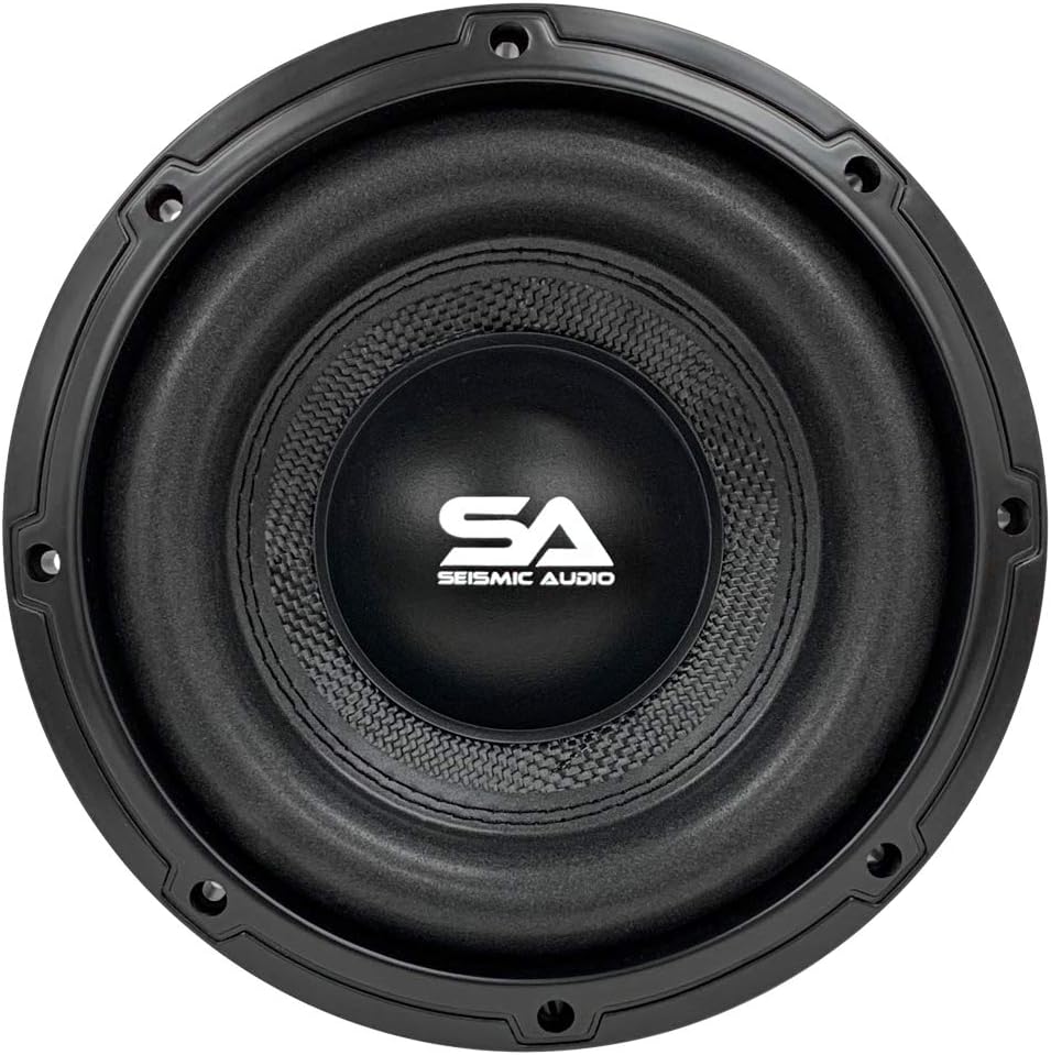 8 Inch 1000 Watt Dual 4 Ohm Car Audio Subwoofer Pack of 2 L788
