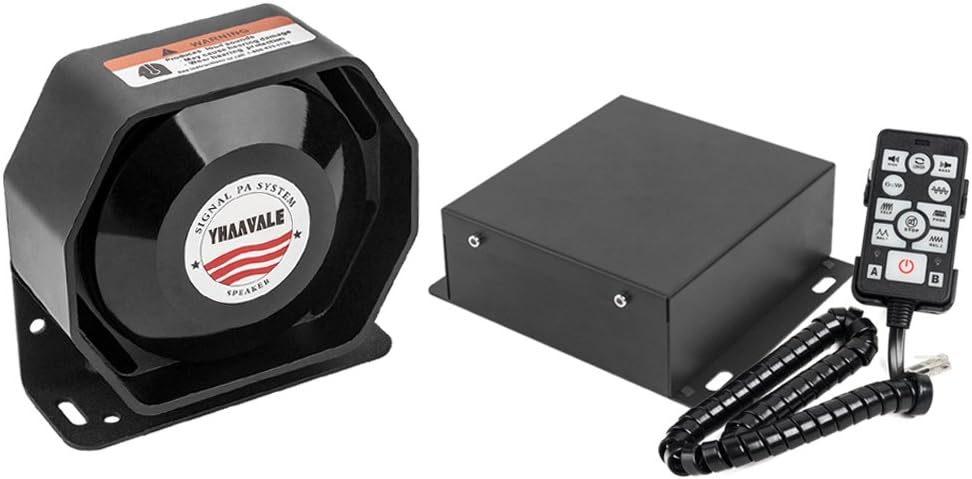 DC12V 100W Multi-Tones Wired Control with Mic Loudspeaker Emergency Electronic PA System K232715