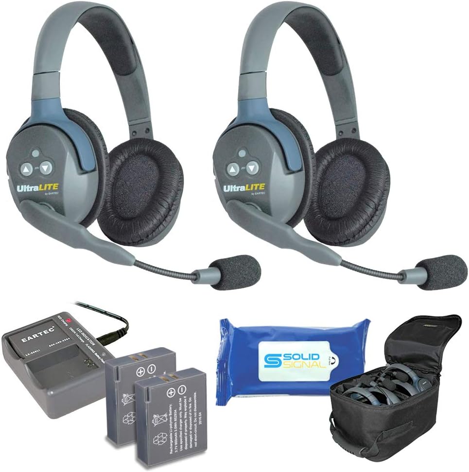 4 Single Ear Wireless Headset Communication System W16042