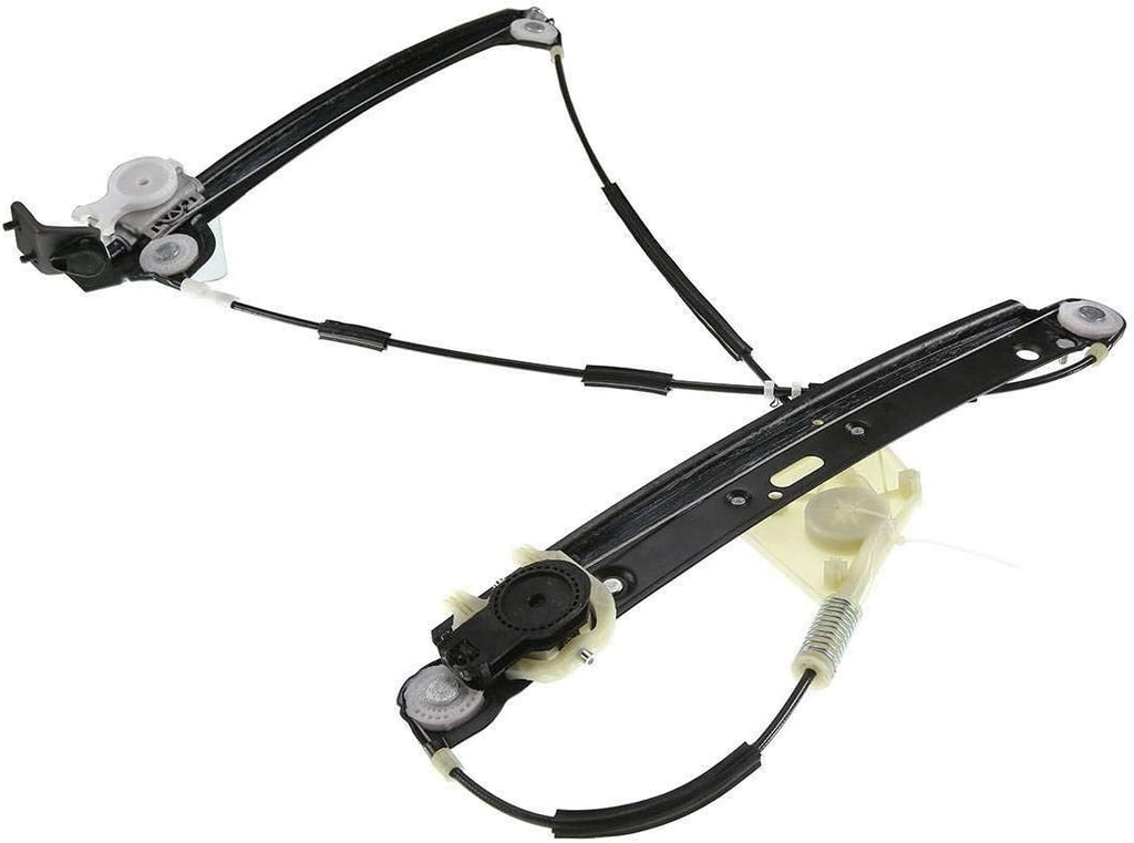 Front Driver Side Power Window Regulator without Motor Compatible with BMW E82 E88 128i 135i 2008-2013 Pack of 2 X59807
