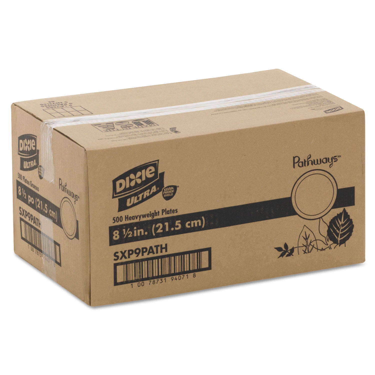 Disposable Plate 9.02 in Pack of 125 L84521