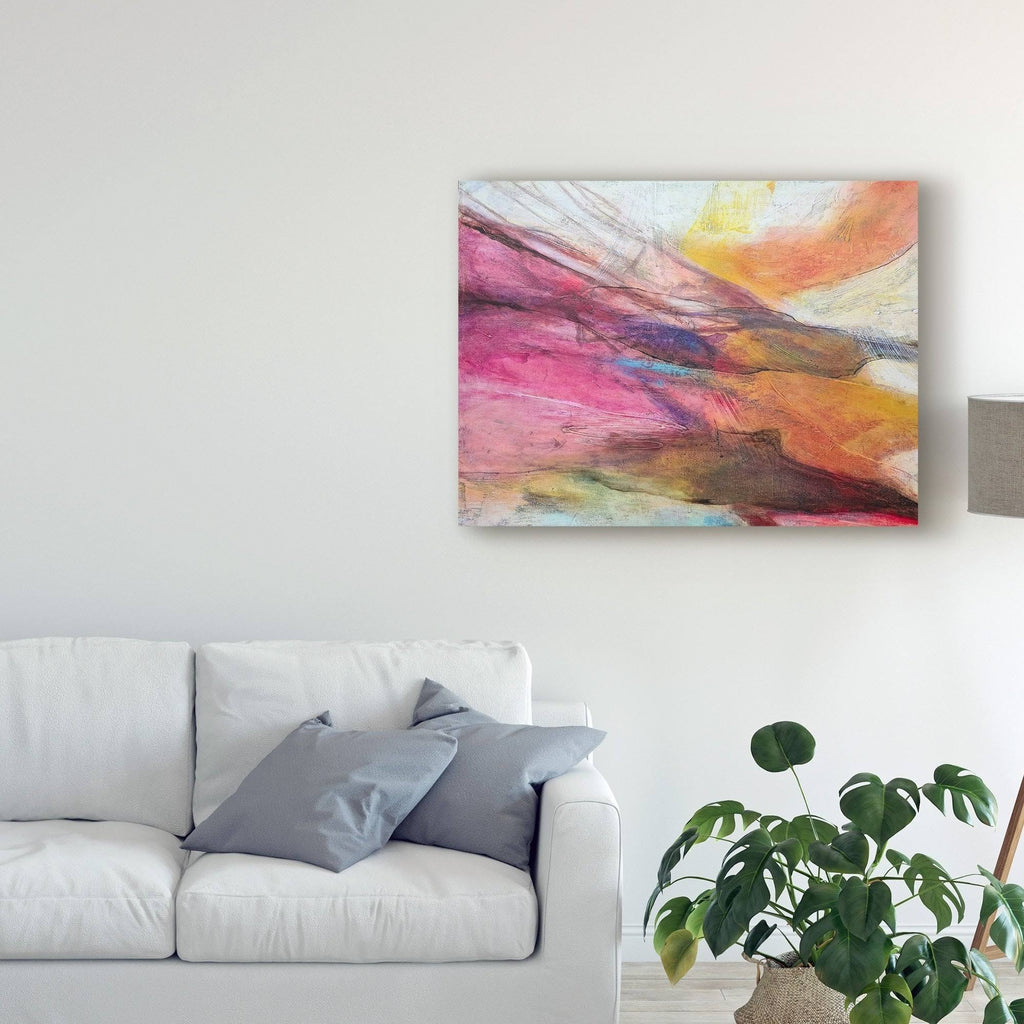 Fuchsia Expression II Canvas Art 35x47 R18616