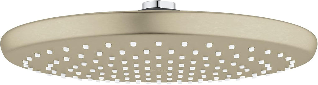 Brushed Nickel Square Rain Showerhead E40322