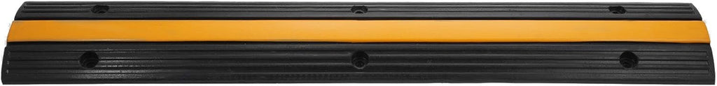 Black Rubber Cable Protector 4 Pack Single Channel B97814