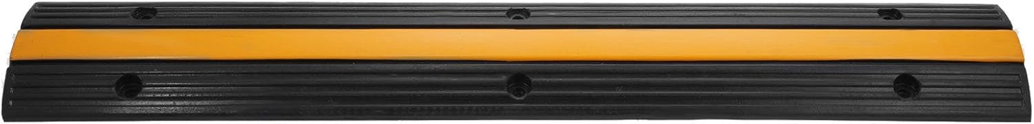 Black Rubber Cable Protector 4 Pack Single Channel B97814