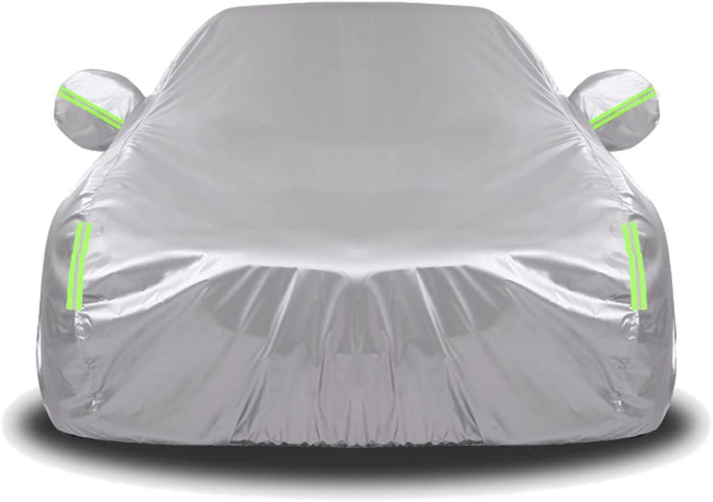 All Weather Waterproof Full Car Cover with Mirror Pockets Y1925