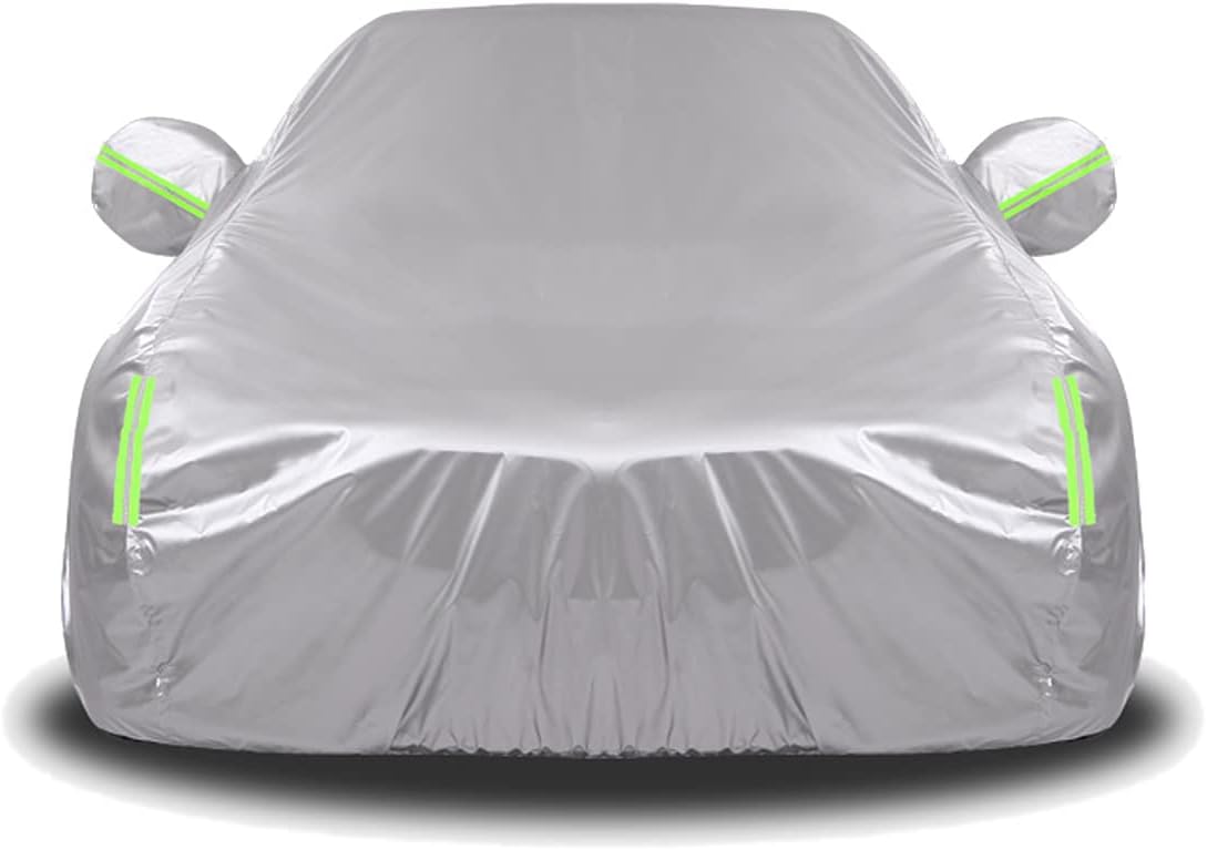 All Weather Waterproof Full Car Cover with Mirror Pockets Y1925