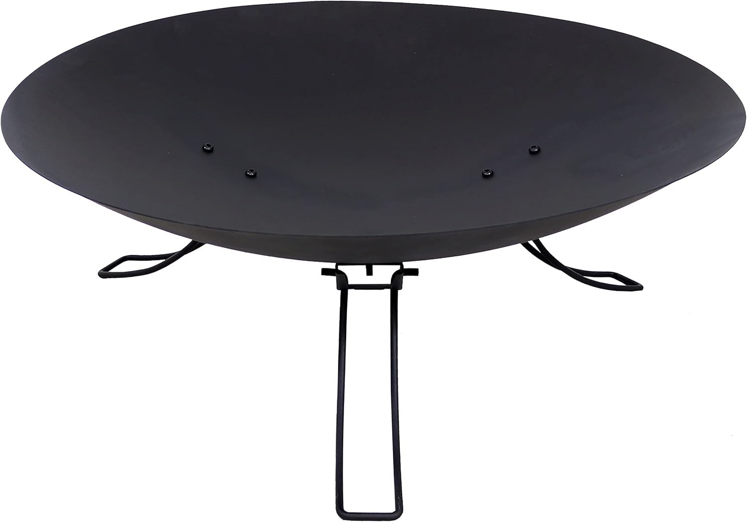 Portable Folding Wood-Burning Steel Fire Pit E6034