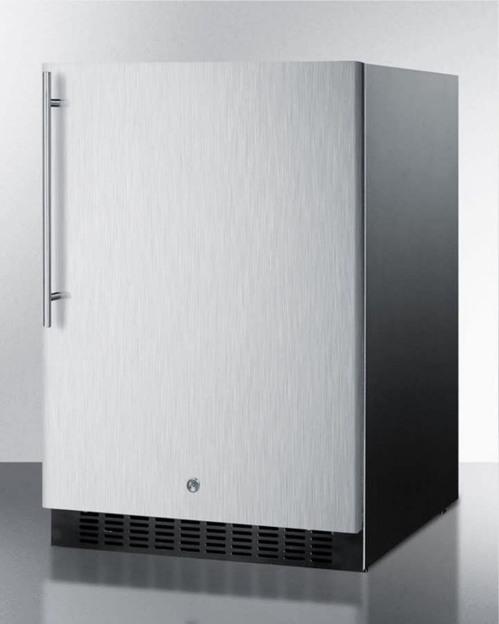 24 in. Outdoor Built-in All Refrigerator with Lock - Stainless Steel Y6090