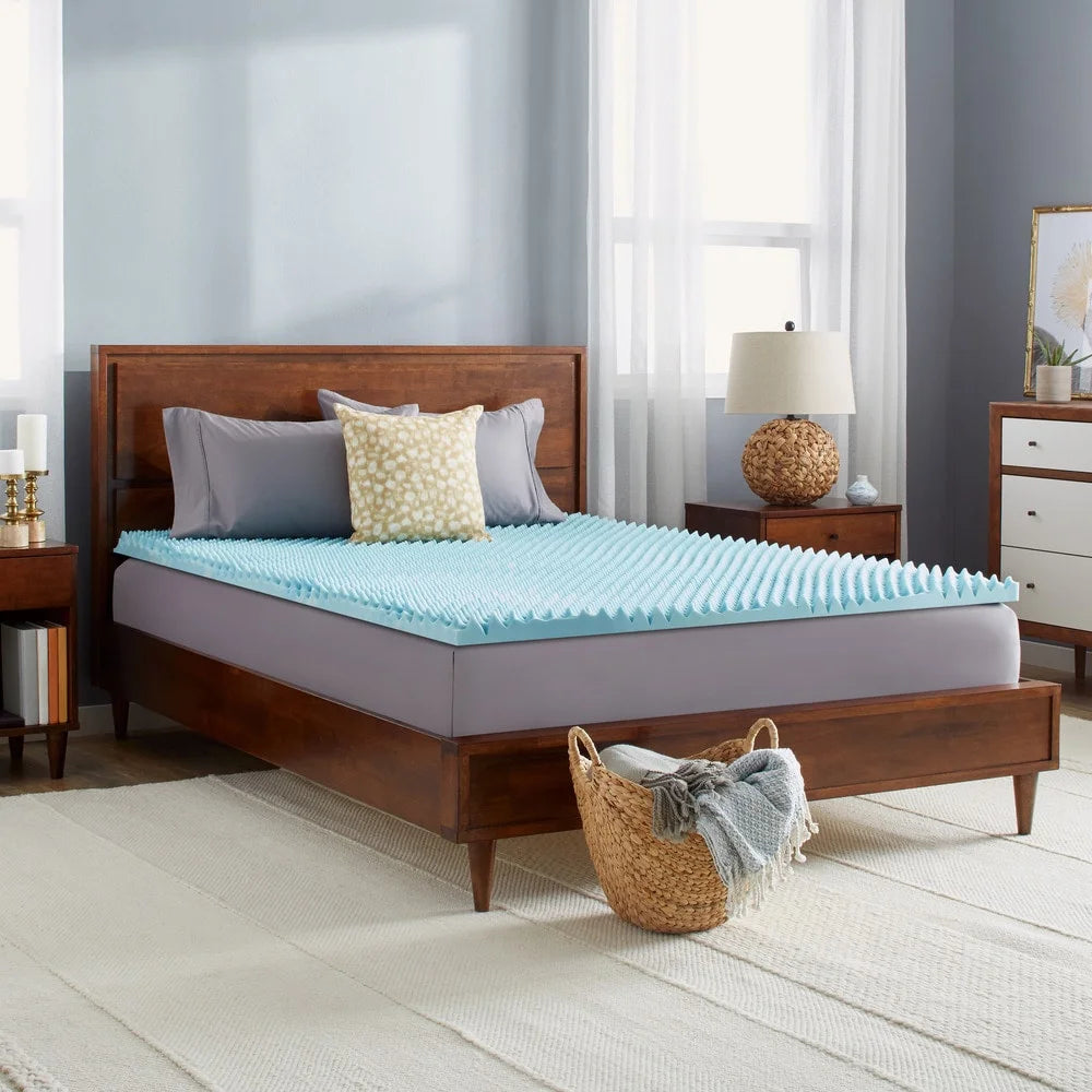 Gel Memory Foam Mattress Topper Queen P959201