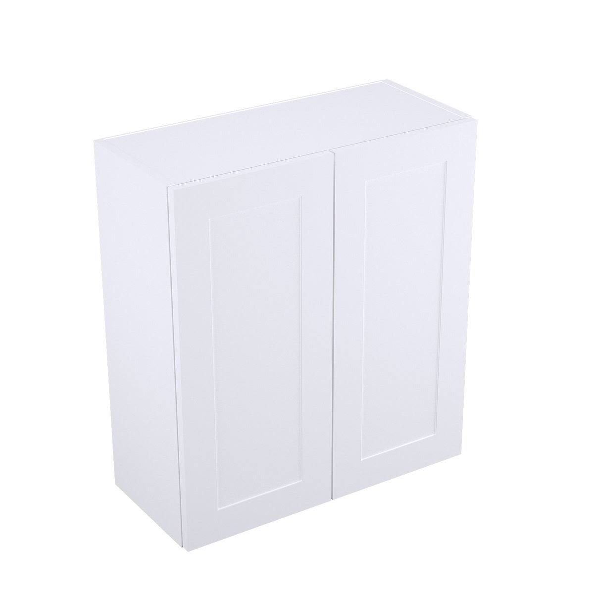 White Wall Cabinet 42 inch x 33 inch x 42 inch E630