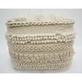 Wool Cotton Pouf O445012