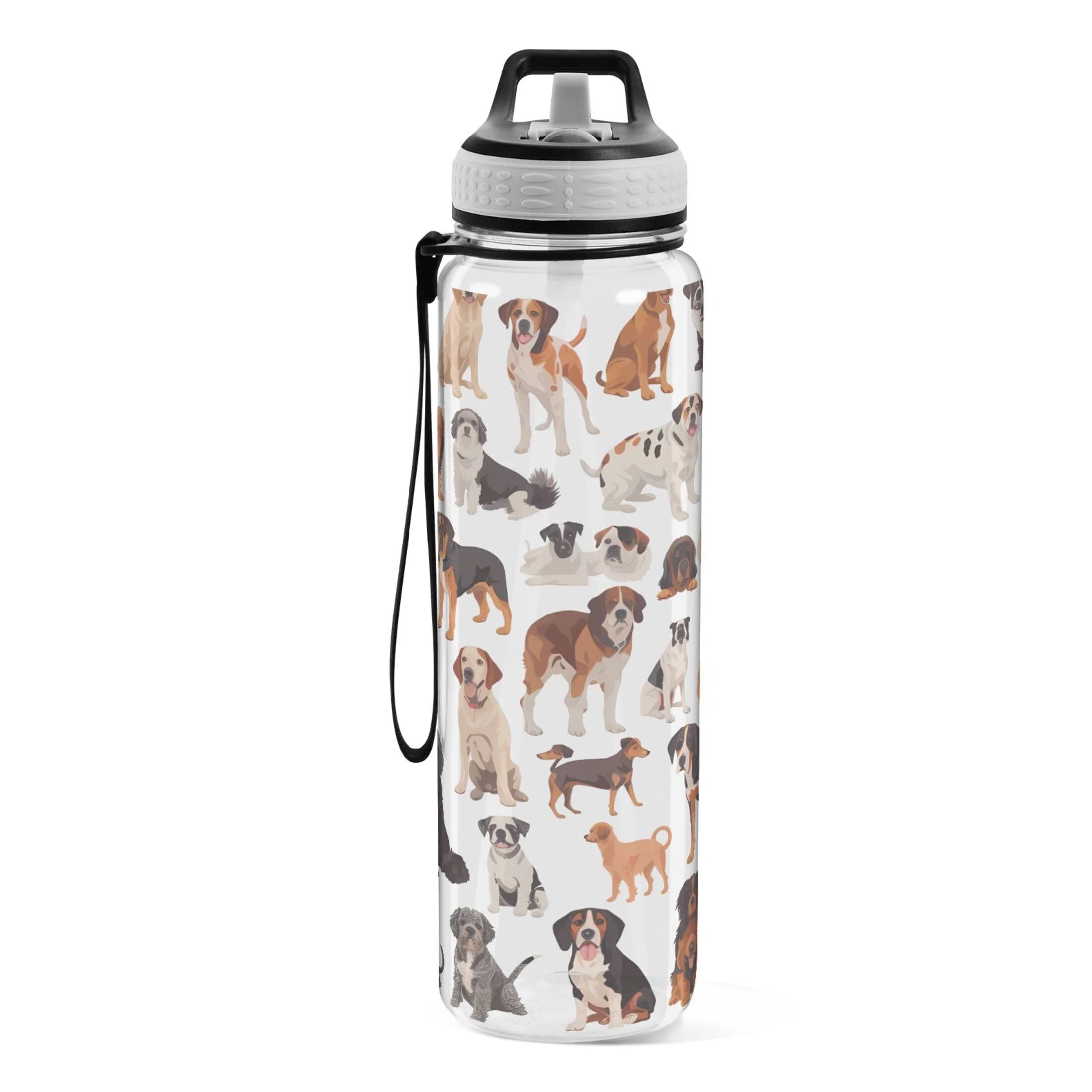 32oz Tritan Water Bottle with Straw D967