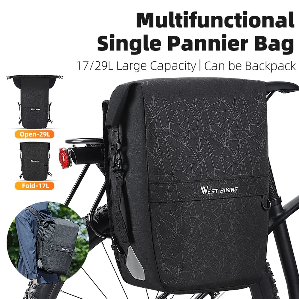 Expandable Bike Rear Storage Bag O308760