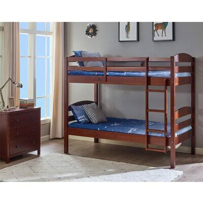 Espresso Solid Wood Bed Frame D543183