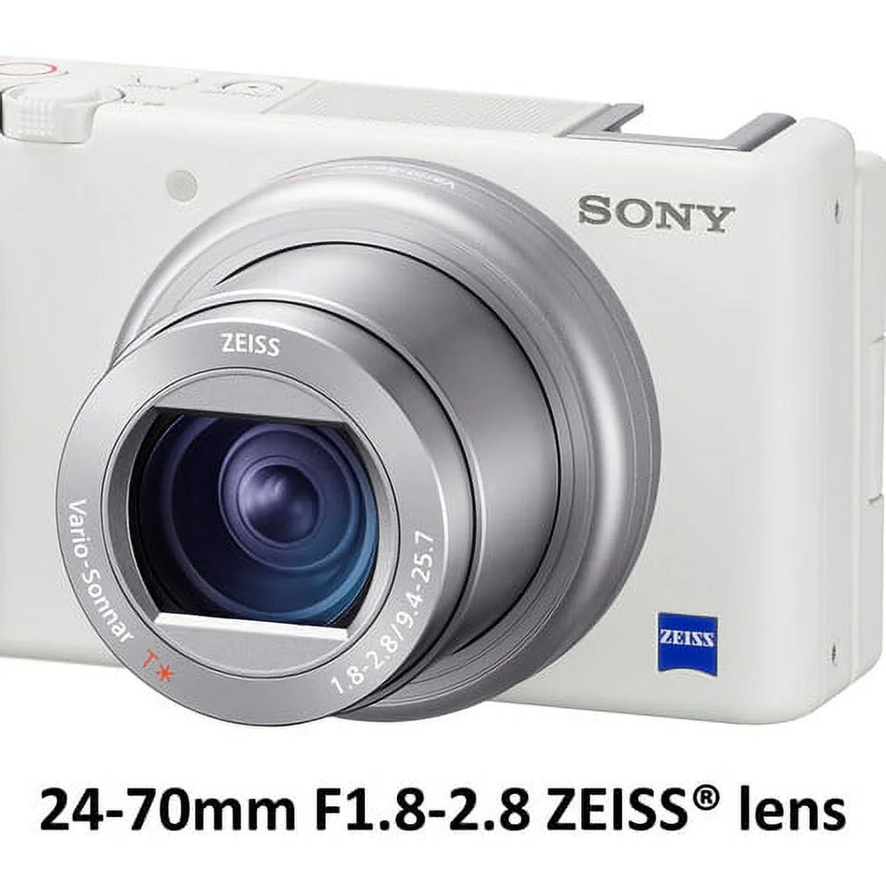 White 4K Compact Digital Camera D726