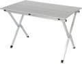 Aluminum Roll-Up Campsite Table with Carrying Bag Q867856