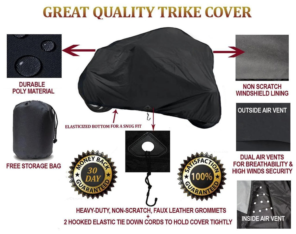 Trike Cover for Can-Am Roadster Spyder GS (SE5) 3-Wheeler S306
