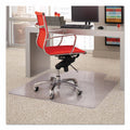 Clear Chair Mat for Carpet 45 x 53 with Lip I52398