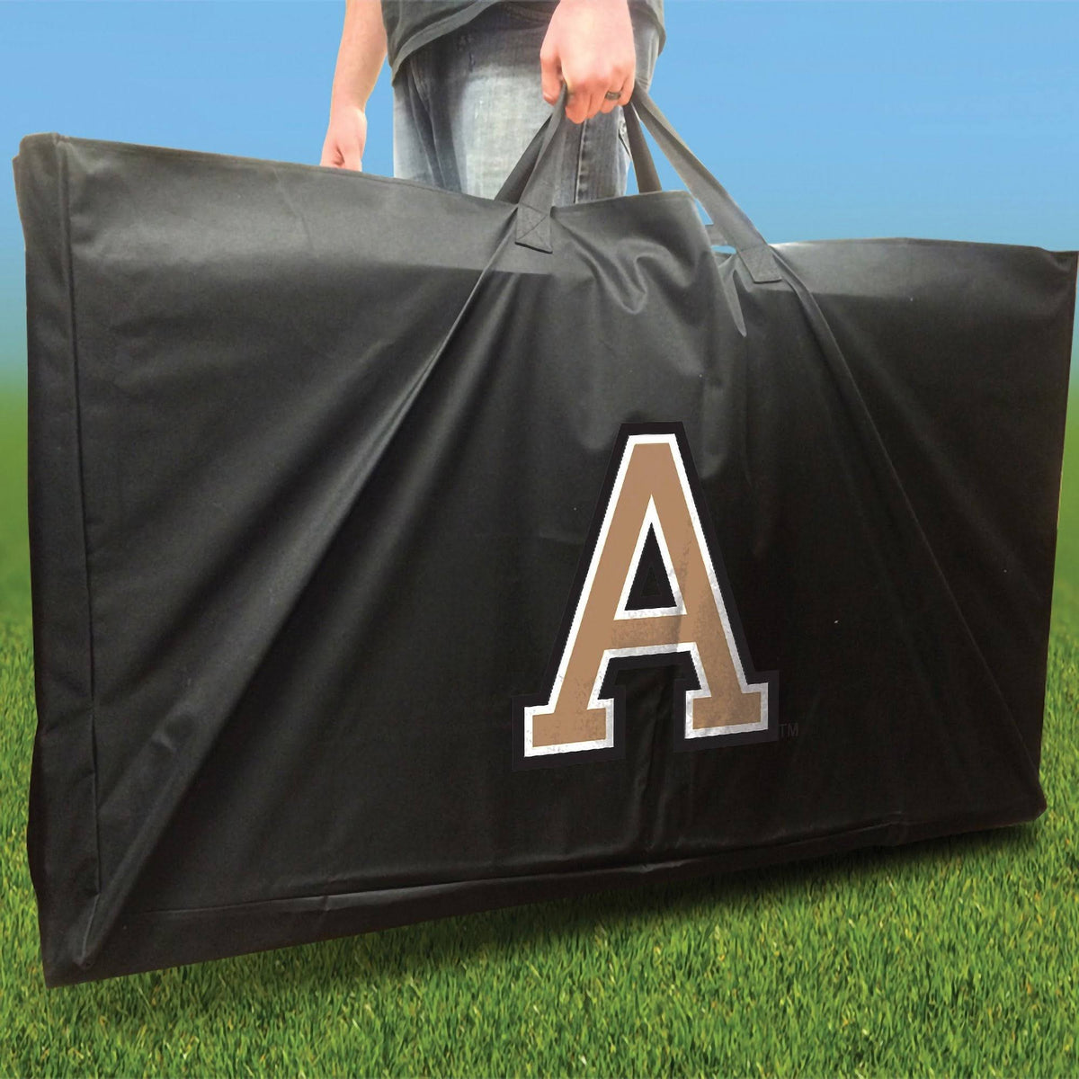 Army Black Knights Cornhole Set with 8 Team Logo Bags F19436