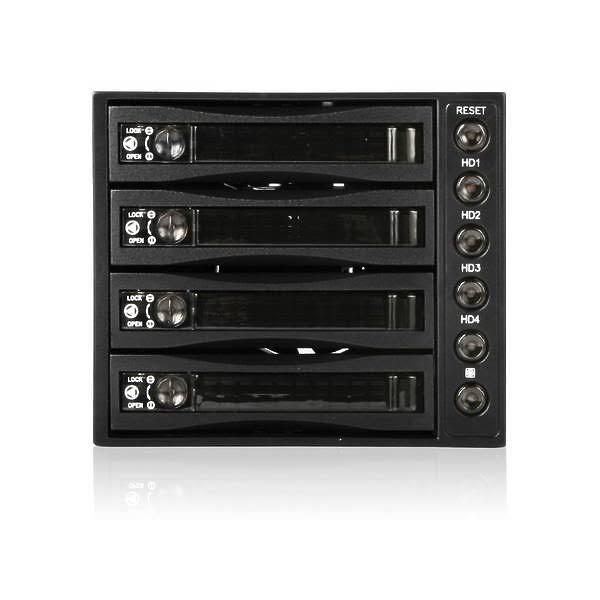 3x5.25x22 to 4x3.5x22 SAS/SATA Hot-Swap Cage B98149