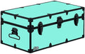 Camp Trunk Footlocker with Black Trim 32 x 18 x 13.5 Inches T66630