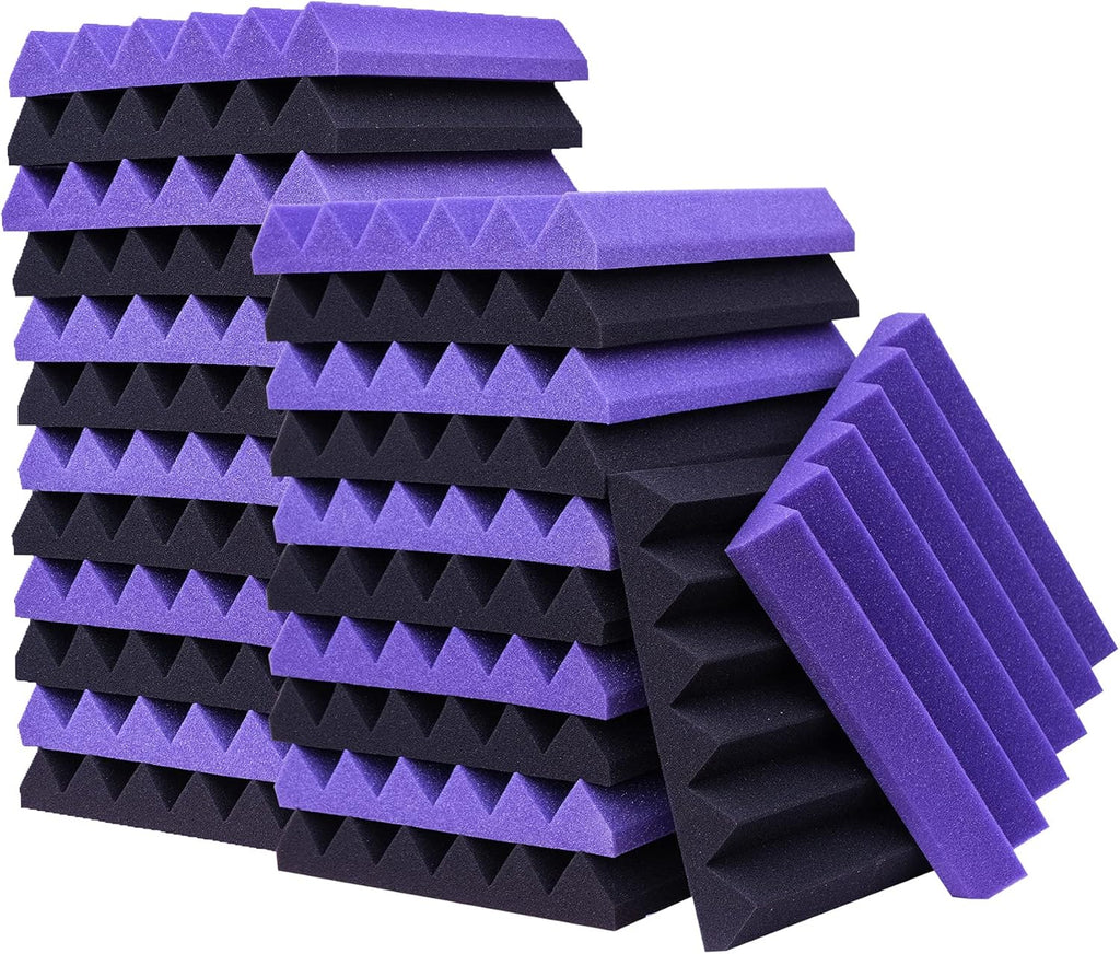 24 Pack 2 x 12 x 12 Sound Proof Foam Panels Z37316