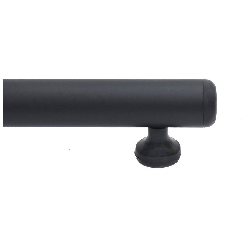Cherry Training Table with 2 Black Stack Chairs Q3743