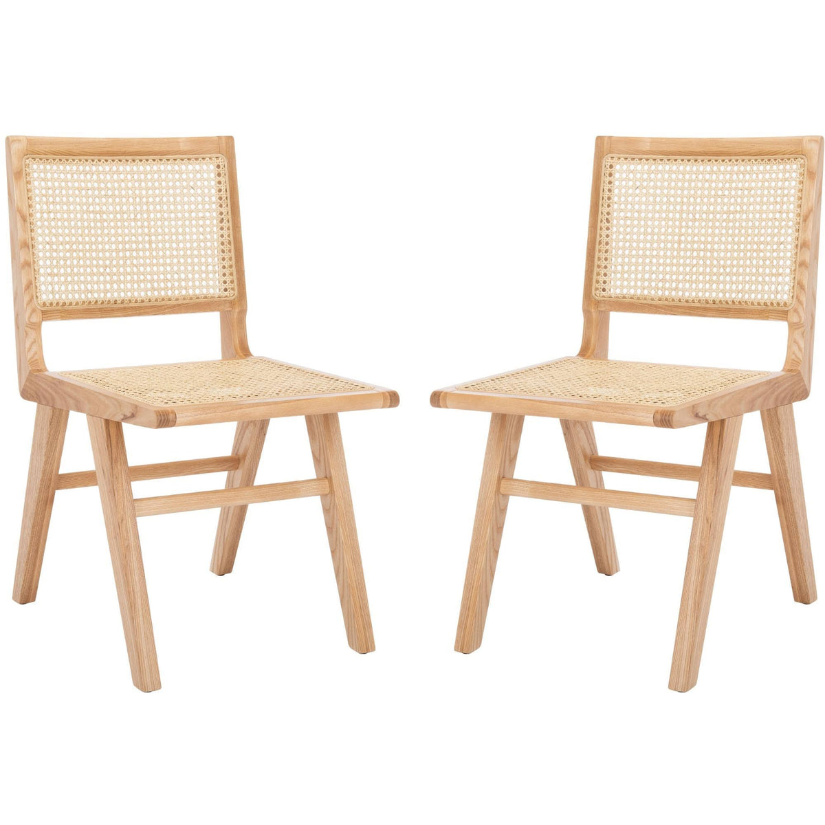 Natural Cane Dining Chair (Set of 2) X4053
