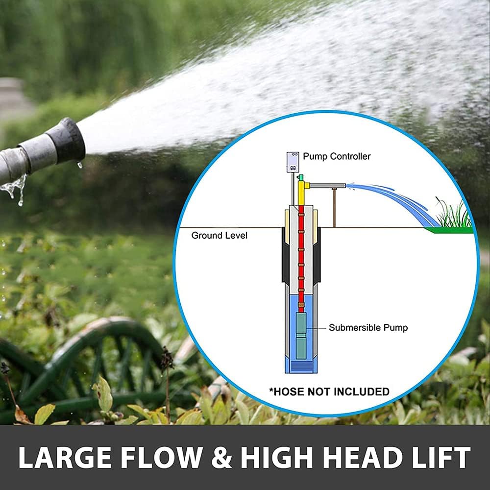 Stainless Steel Submersible Dirty Water Pump 300W 24V DC D232220