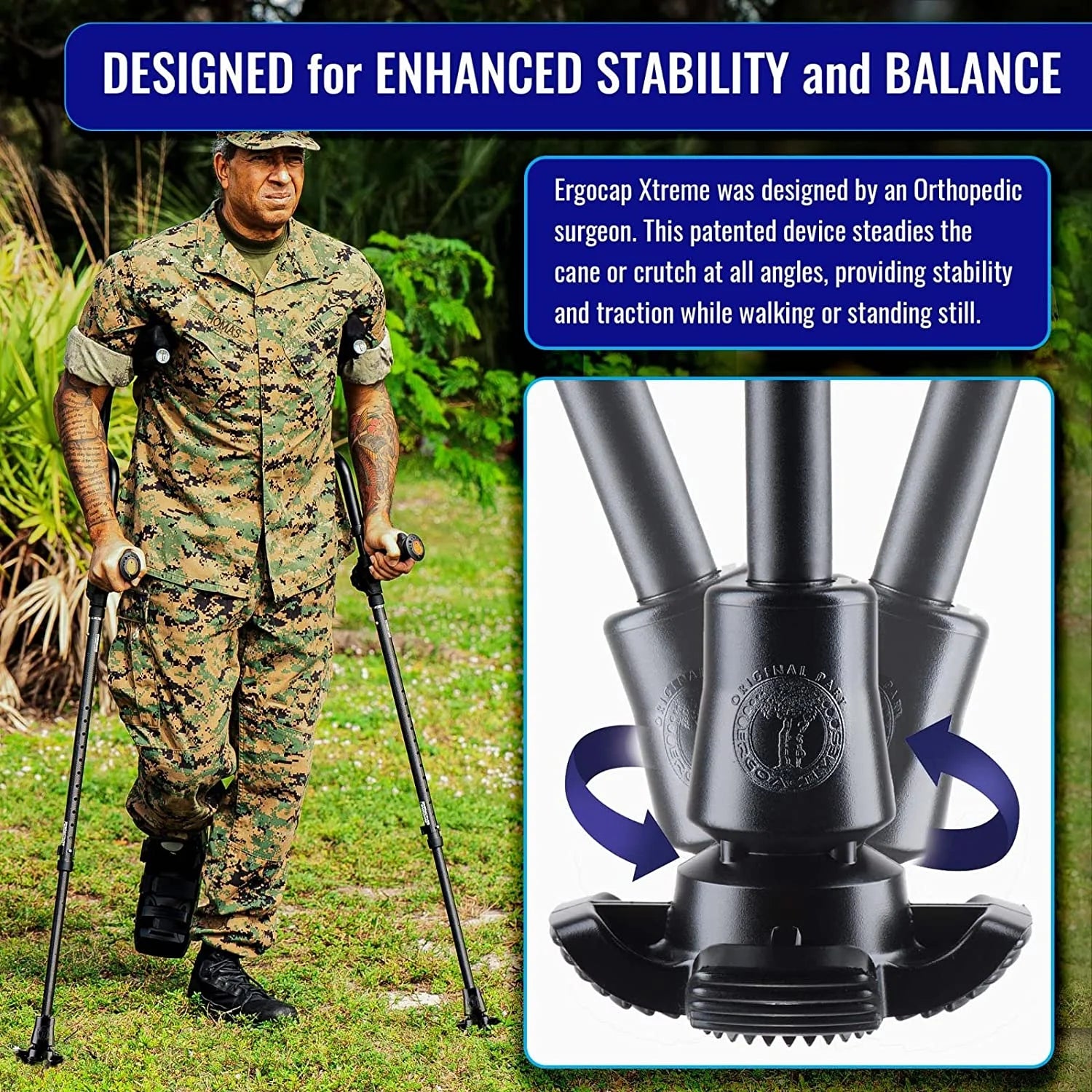 Replacement Grip for Walking Sticks, Trekking Pole, Crutches V93688