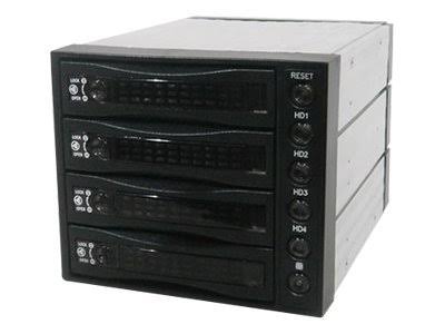 3x5.25x22 to 4x3.5x22 SAS/SATA Hot-Swap Cage B98149