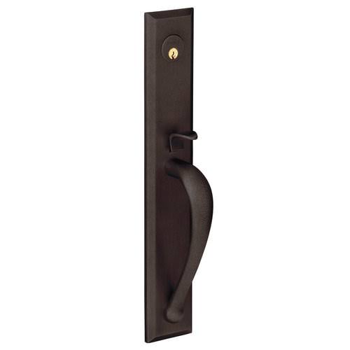 Lifetime Satin Nickel Single Cylinder Mortise Entry Handleset with Lever K257
