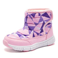 Kids Snow Boots Winter Waterproof Slip Resistant Shoes U954
