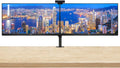 27 Inch FHD IPS LED Backlit LCD Anti-Glare Monitor 2-Pack Bundle with Full HD 1080p Webcam and Desk Mount Clamp Dual Monitor Stand I3584