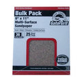 40 Grit Aluminum Oxide Sandpaper 25 Sheets H40547