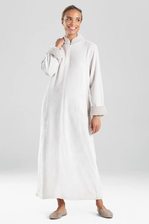 Plush Sherpa Zip Caftan Z39603