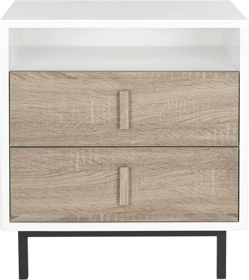 White/Oak Lacquer Cabinet U63579